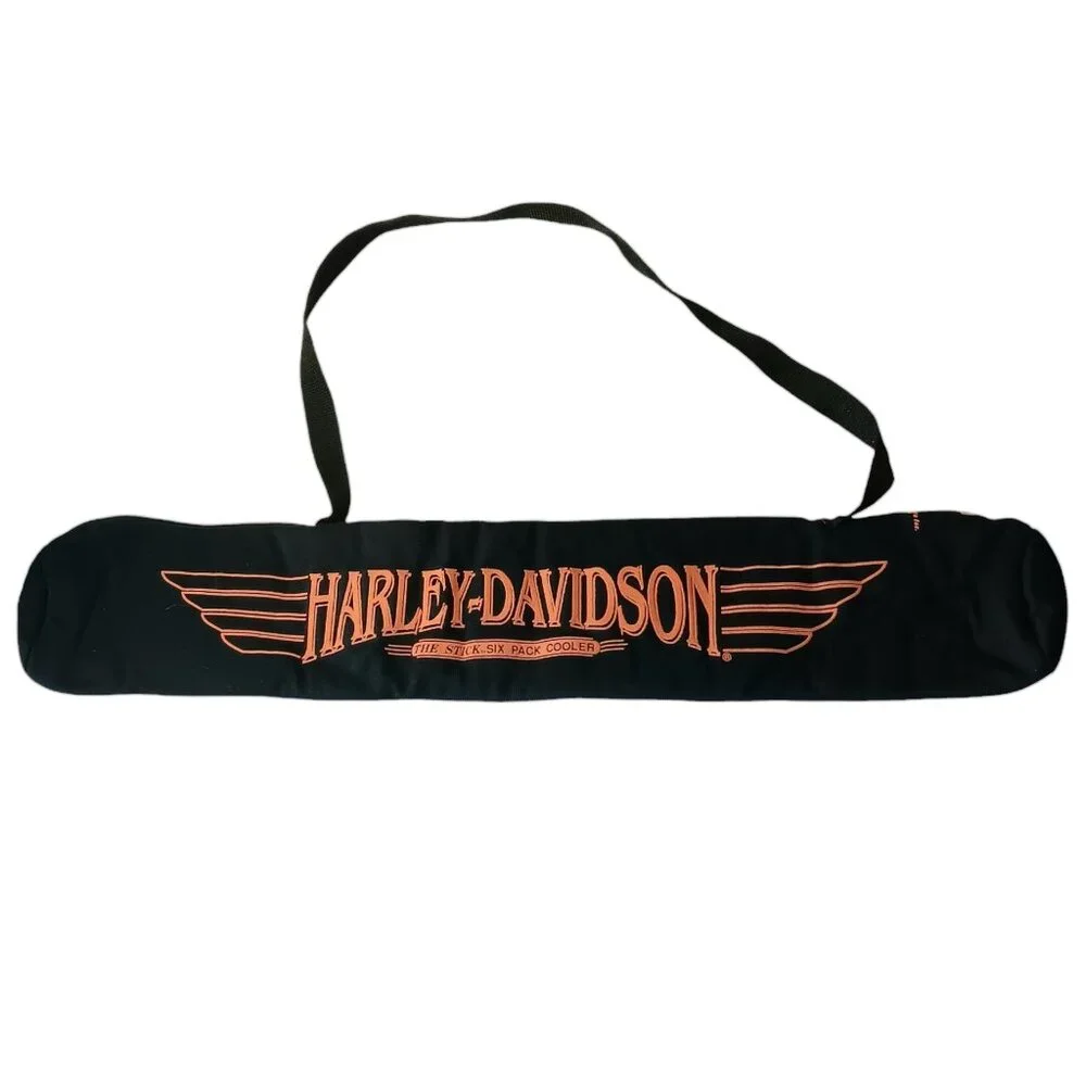 Harley Davidson Six Pack Sling Cooler The Stick With Zippper And Strap 28